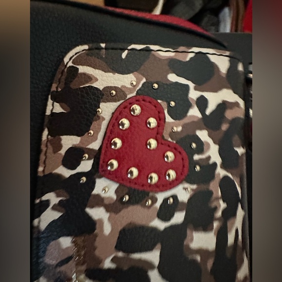 NWOT Karl Lagerfeld Top Handle bag w/ Crossbody strap and KL signature inside - Picture 6 of 12